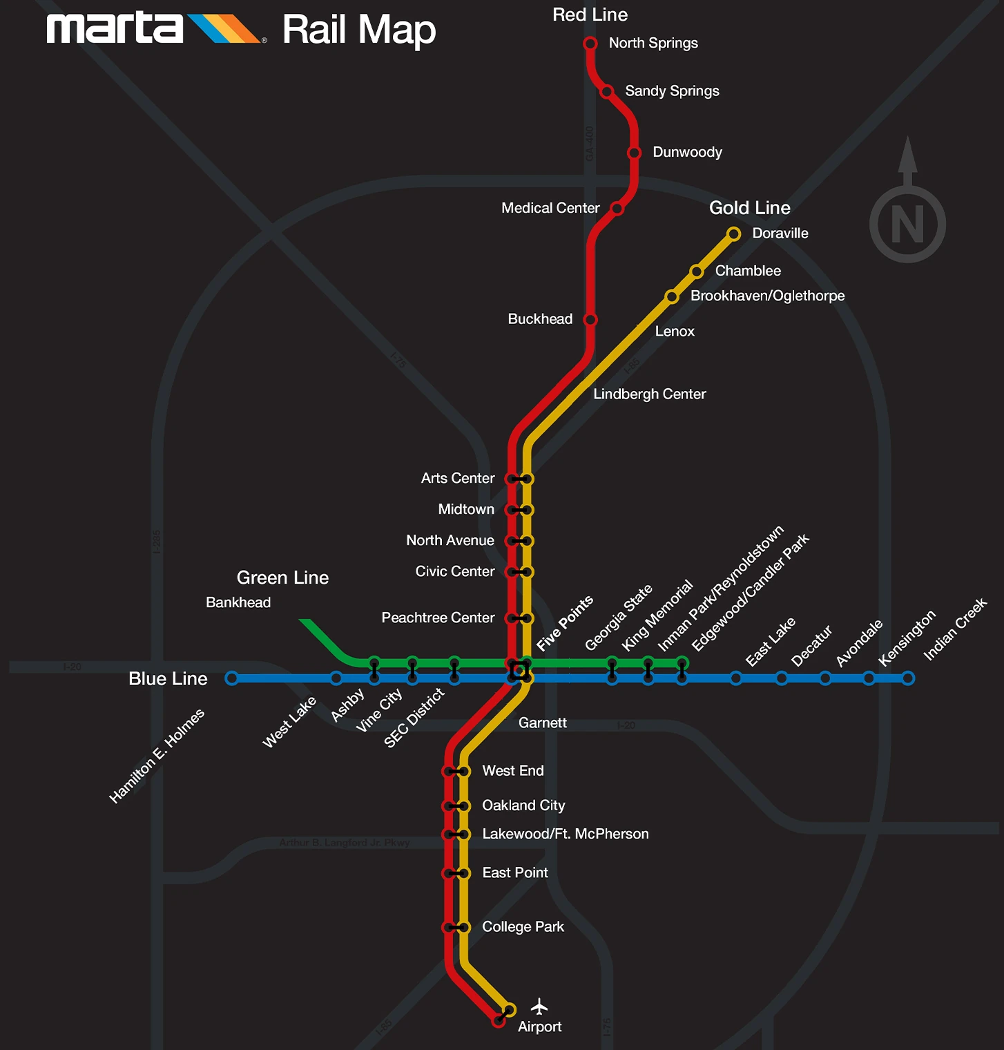 MARTA map