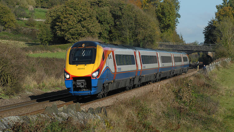 Train in the Midlands