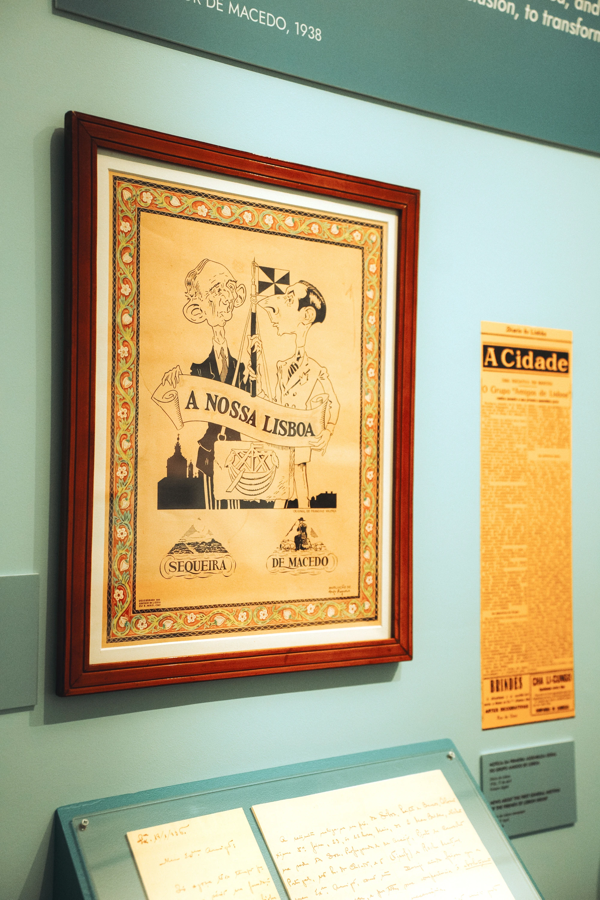 Exposi&ccedil;&atilde;o "Por Amigos &agrave; Cidade"