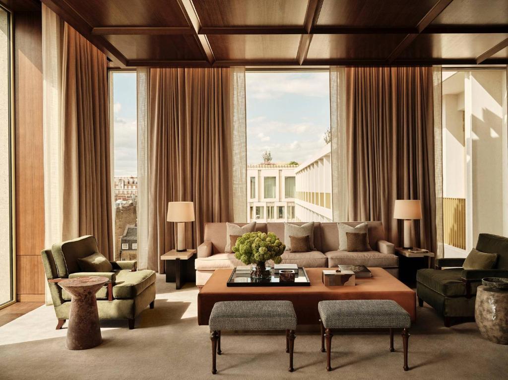 A suite at the Chancery Rosewood hotel in London