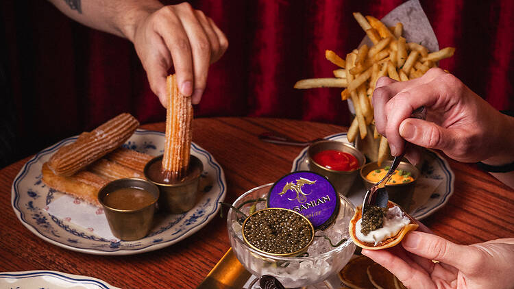 6 Caviar, Appys, Churros  (6 Caviar, Appys, Churros )