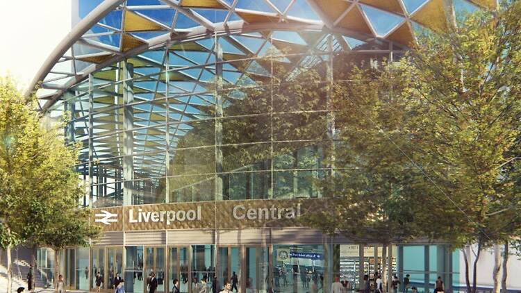 Liverpool Central station plans
