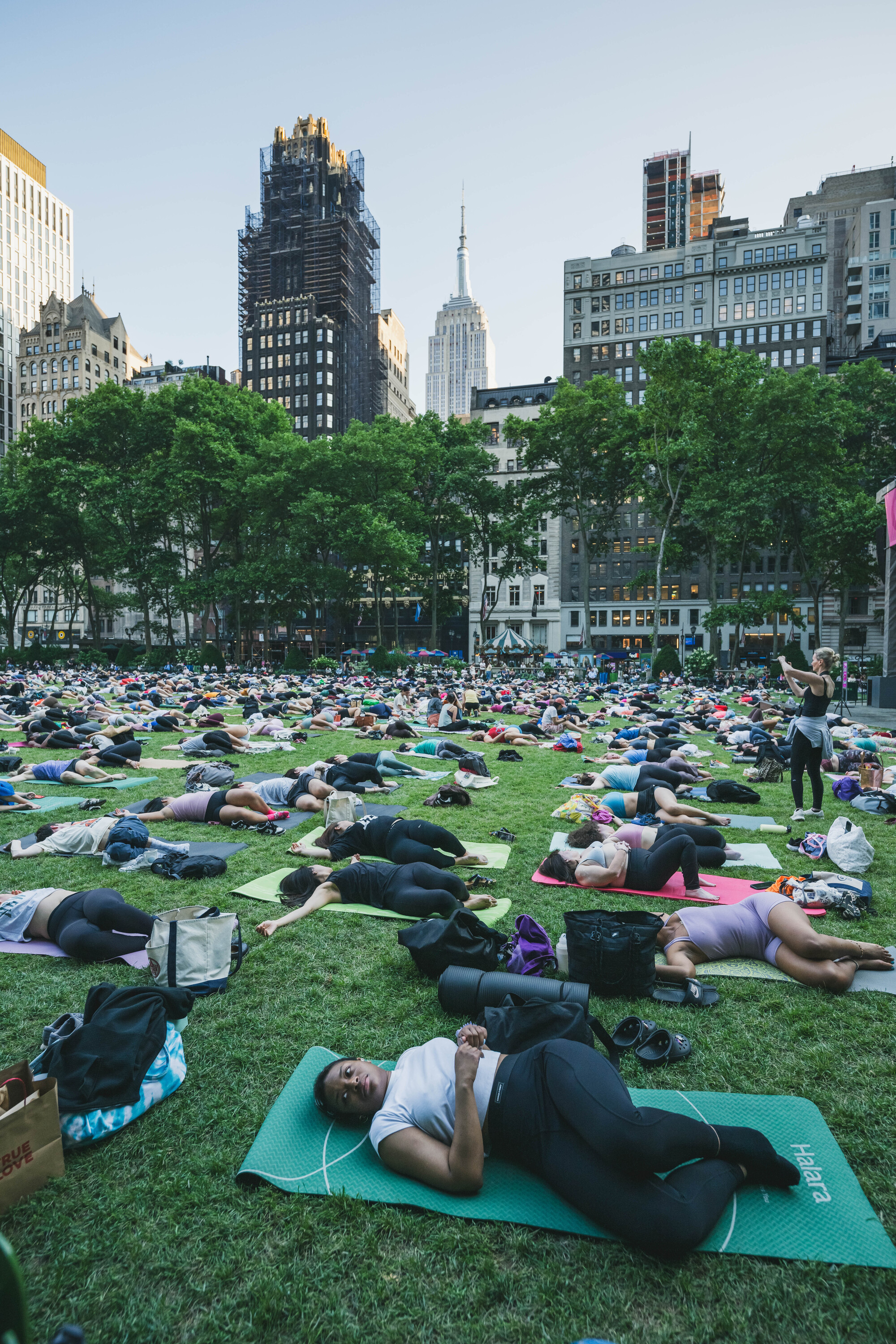 Free Bryant Park yoga is back for summer 2026: check out the full schedule