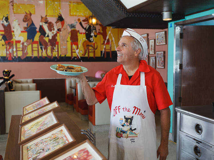 Artist Gary Baseman has revived one of L.A.’s most iconic coffee shops as a whimsical gallery show