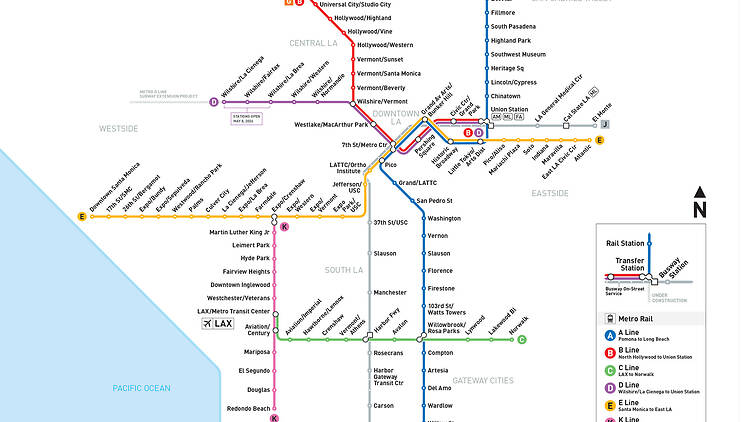 Metro map