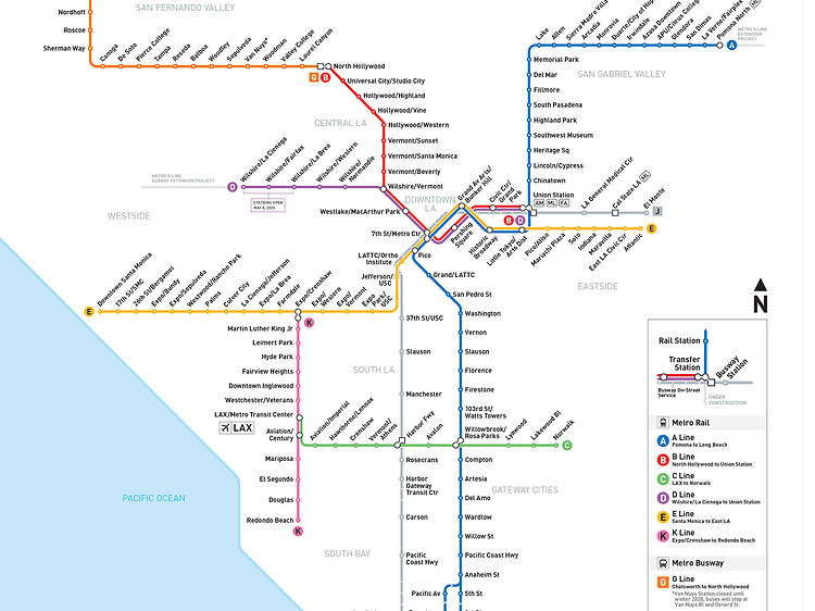 Metro map