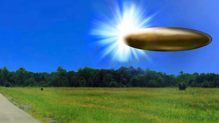 us UFO files FBI Lab rendered graphic overlay