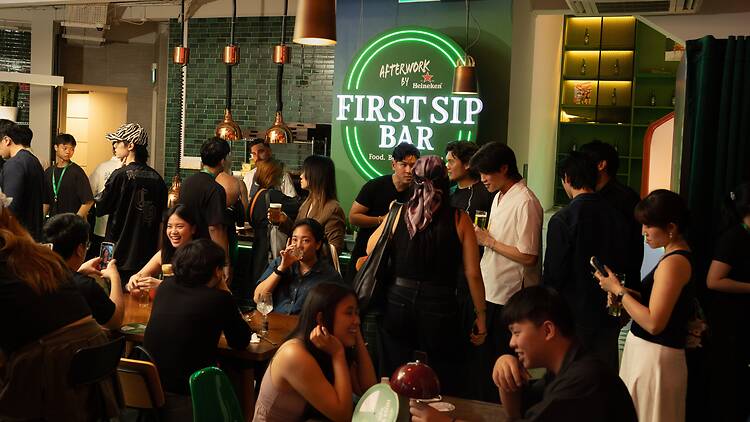 Make afterwork plans at Heineken Afterwork: First Sip House