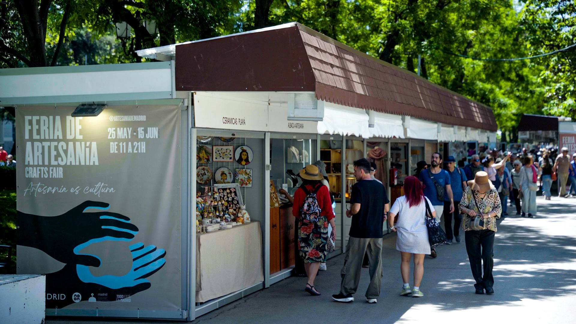 Feria de Primavera. Asociaci&oacute;n Madrile&ntilde;a de Oficios Artesanos