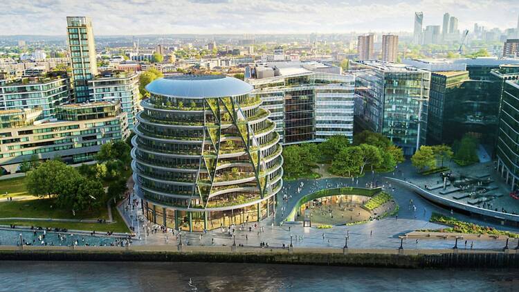 110 Queen’s Walk render 110 Queen’s Walk render