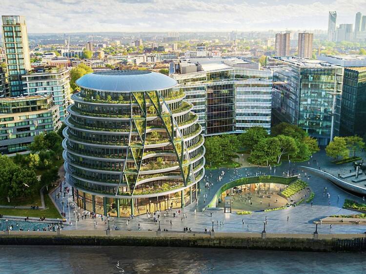 This iconic London riverside building is being transformed into the city’s next big dining and shopping destination