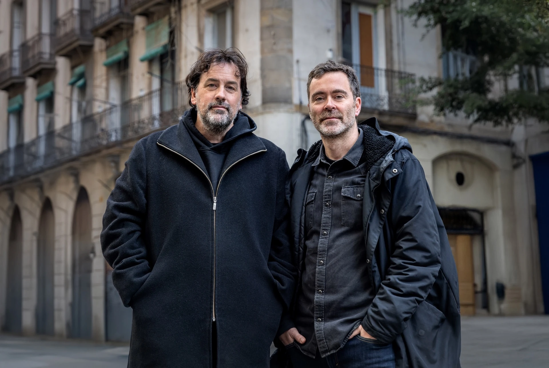 Foto: Isaki Lacuesta y Pol Rodr&iacute;guez en el Raval
