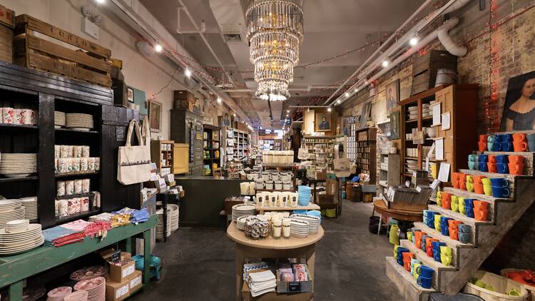 Fishs Eddy inside Chelsea Market