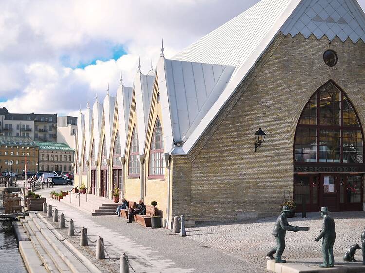 Feast on fish and seafood at the iconic market hall Feskekörka Feast on fish and seafood at the iconic market hall Feskekörka