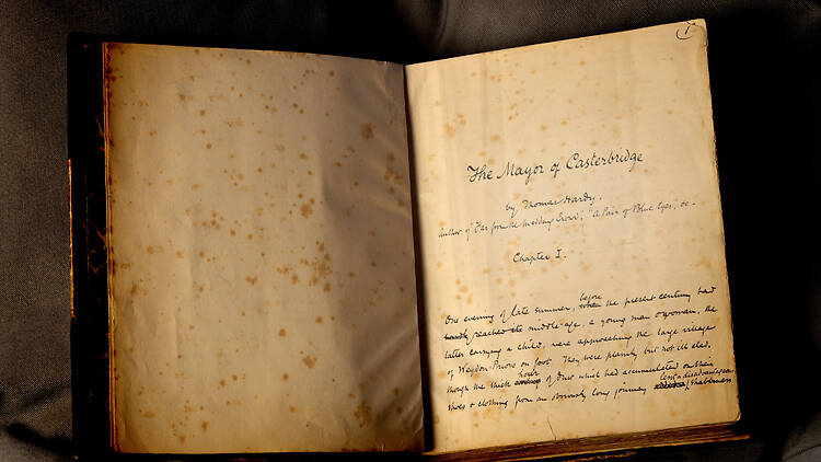 Mayor of Casterbridge Thomas Hardy manuscript Mayor of Casterbridge Thomas Hardy manuscript