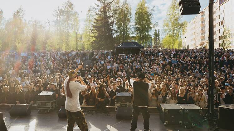 Summer event season kicks off with Yläkaupungin Yö