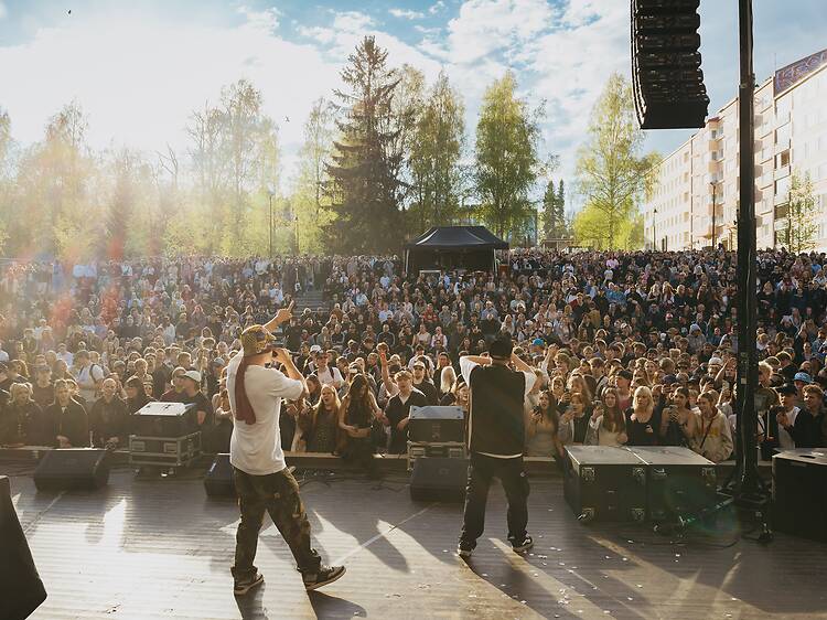 Summer event season kicks off with Yläkaupungin Yö