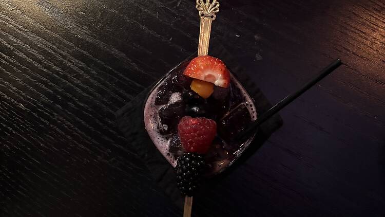 Black widow mocktail