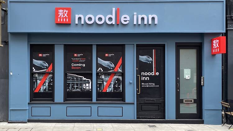 Shopfront of Covent Garden Noodle Inn restaurant
