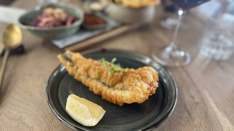 Fish and Chips - Galjoen Winter Set Menu 2026. 