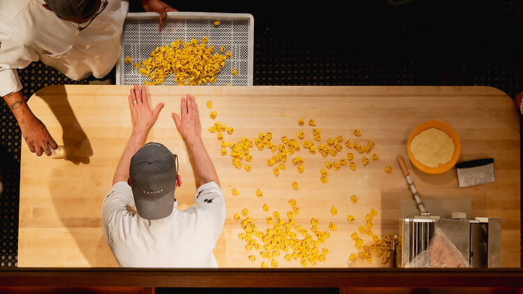pasta making  (Eataly Flatiron)
