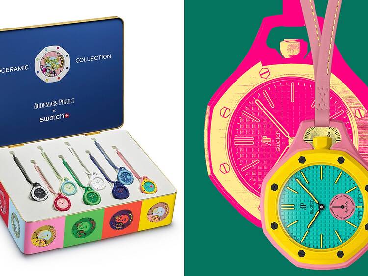 Swatch x AP 世紀聯乘「Royal Pop」手錶震撼登場 即看 AP x Swatch 「Royal Pop」香港發售日期、價錢、地點懶人包
