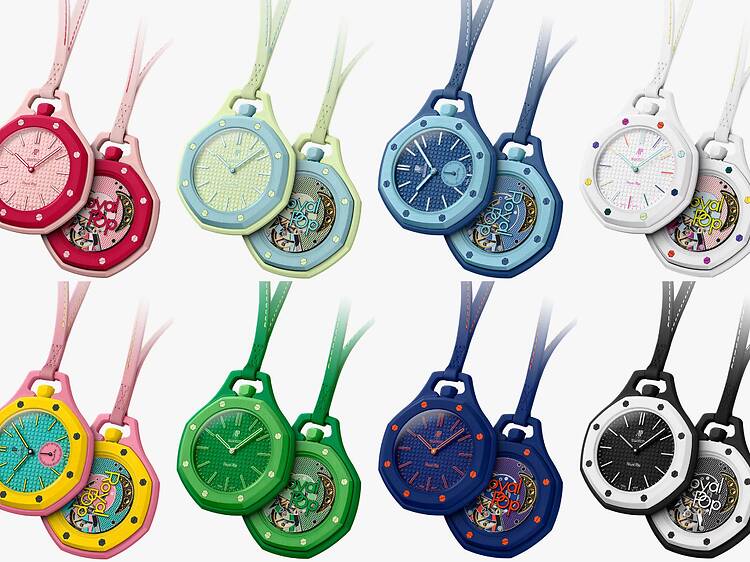 Swatch x AP 世紀聯乘「Royal Pop」普普藝術懷錶系列震撼登場