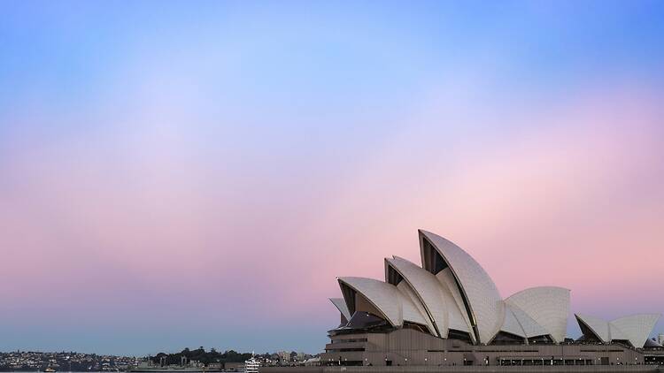 Sydney Opera House at sunset