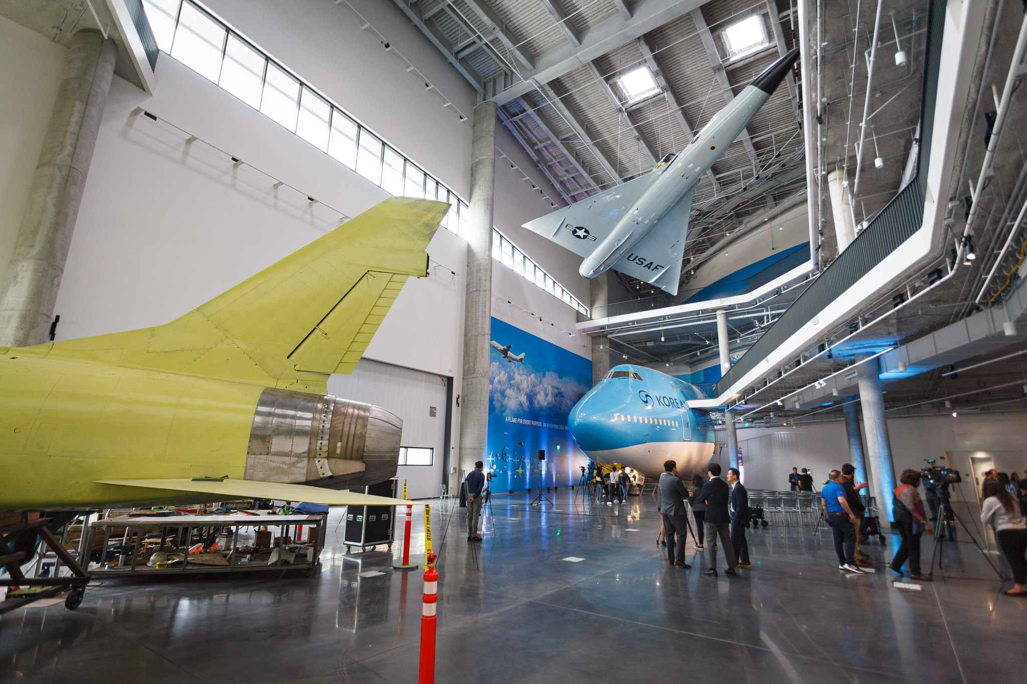 You’ll be able to step inside the cockpit of a jumbo jet at the California Science Center’s aviation expansion