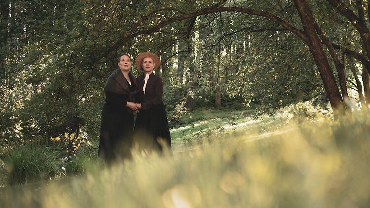 Historical summer theatre based on true events in a garden setting