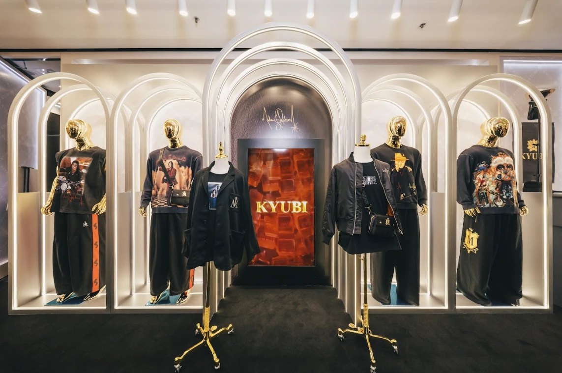 Kyubi x Michael Jackson pop-up