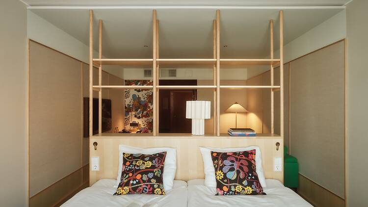 Night: an excellent night’s sleep in a hotel bed