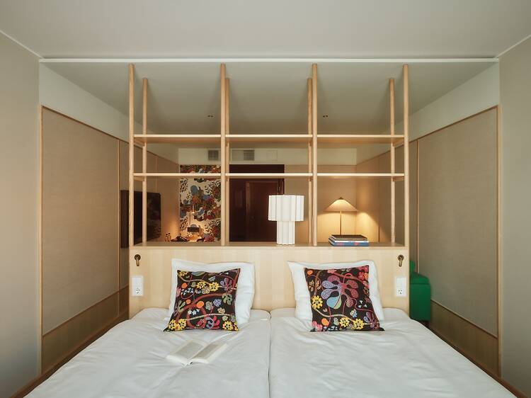 Night: an excellent night’s sleep in a hotel bed
