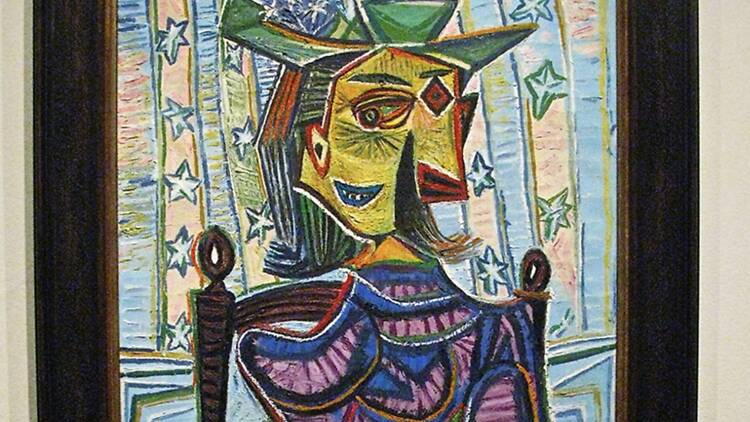 Dora Maar in an Armchair (1939)