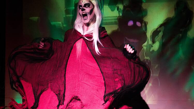 Drag performer Nattmara