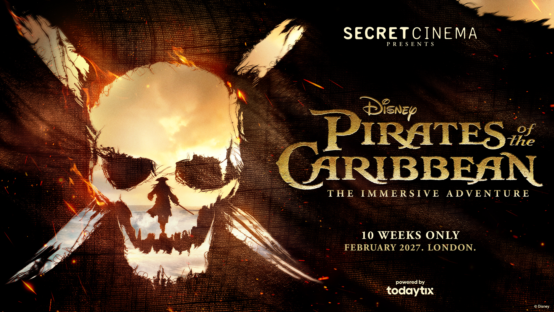 Secret Cinema has announced the first spectacular show to run in its new Greenwich home