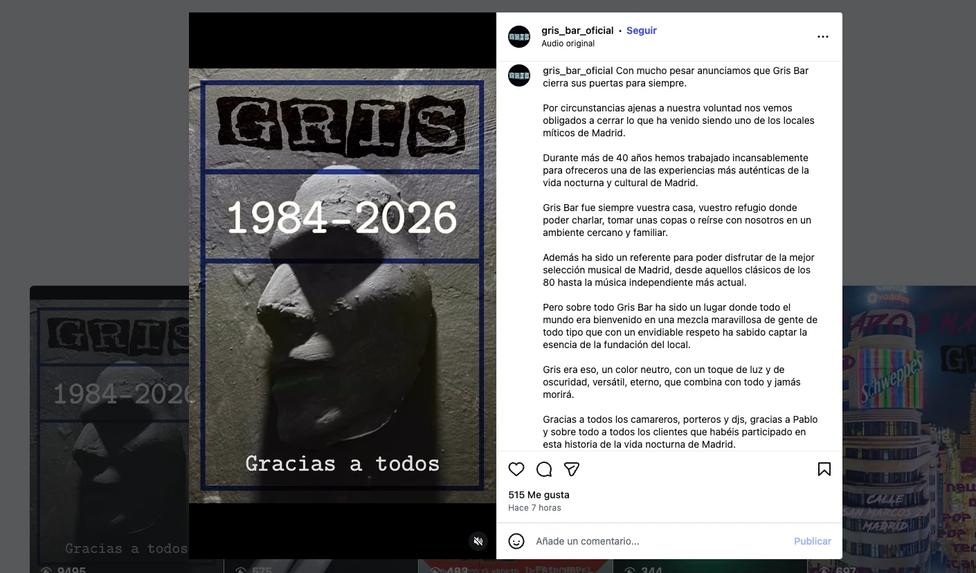Gris Bar. @gris_bar_oficial