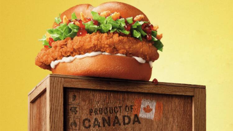 Un billete directo a Canadá: McCrispy® Hot Honey
