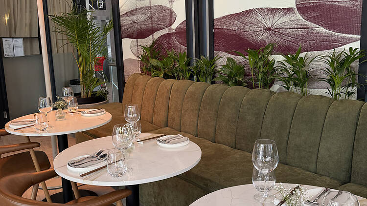 The Thai Table outdoor seating area 