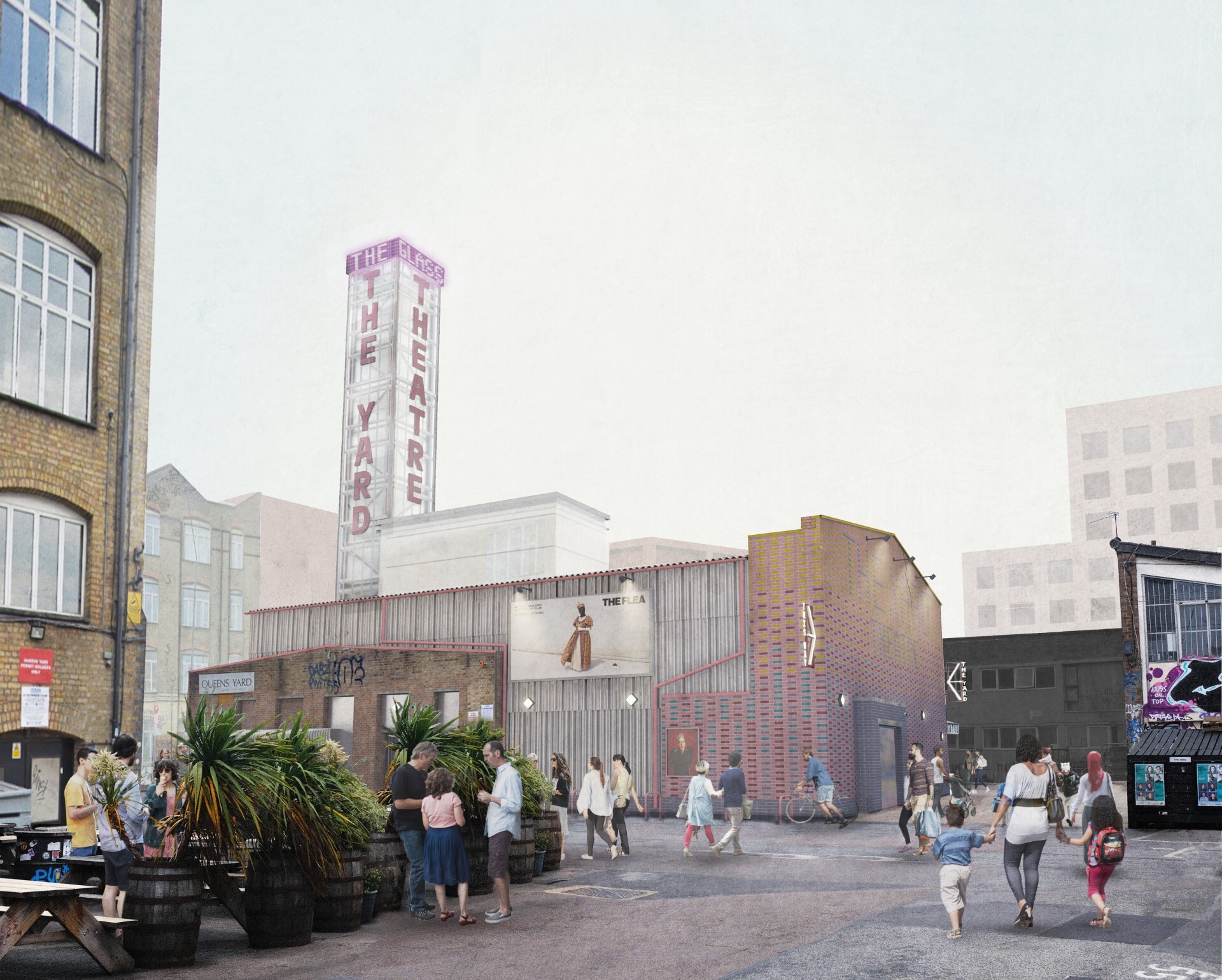 The new Yard Theatre, 2026