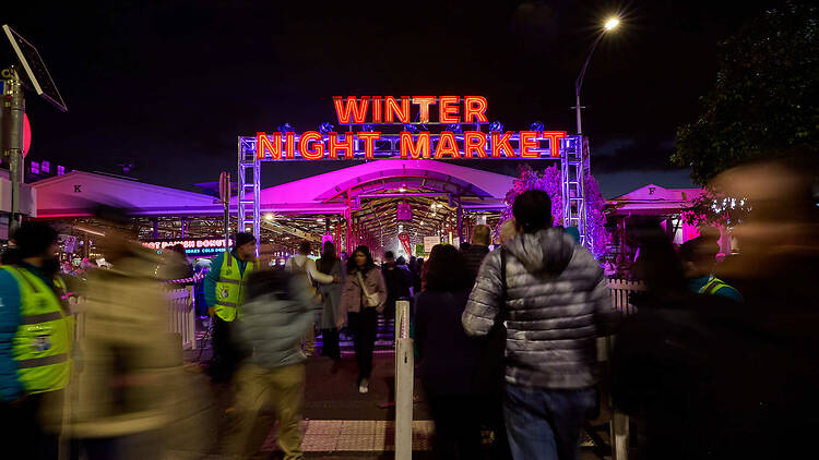 Queen Victoria Winter Night Market Queen Victoria Winter Night Market
