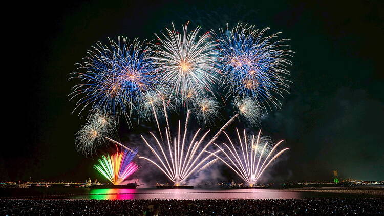 SBI Mai Fireworks in Osaka–Sennan