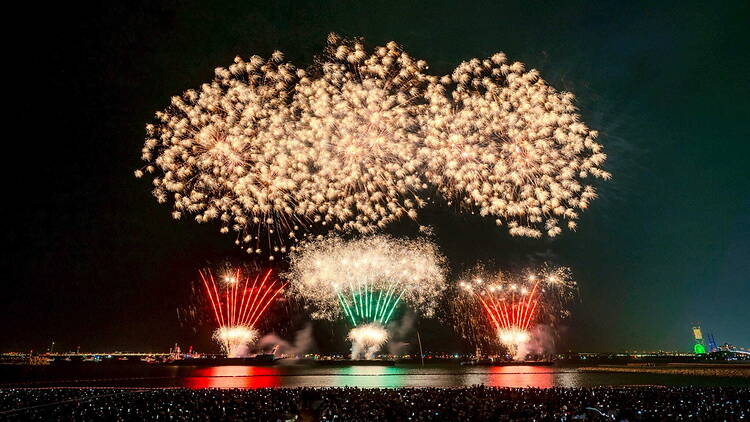 SBI Mai Fireworks in Osaka–Sennan