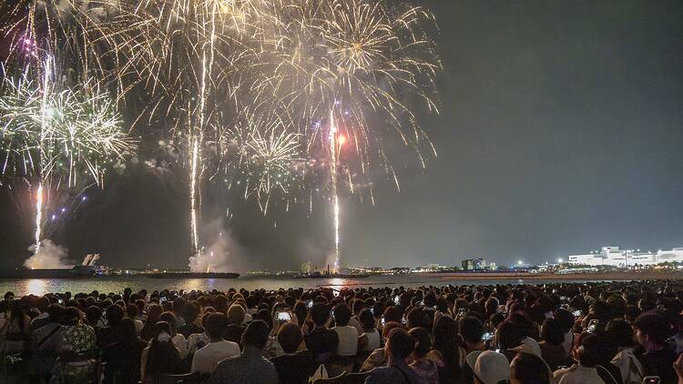 SBI Mai Fireworks in Osaka–Sennan