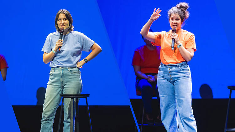 'S'obre el teló', amb Oye Sherman i Esther López 'S'obre el teló', amb Oye Sherman i Esther López