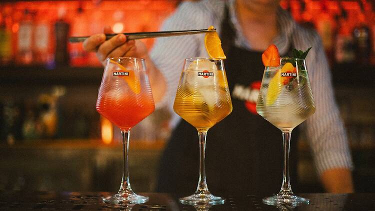 Martinis de todos los colores