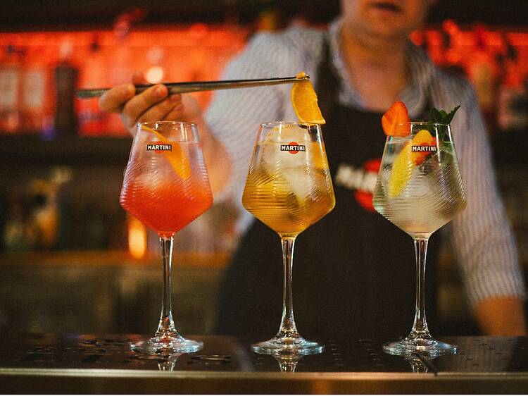 Martinis de todos los colores