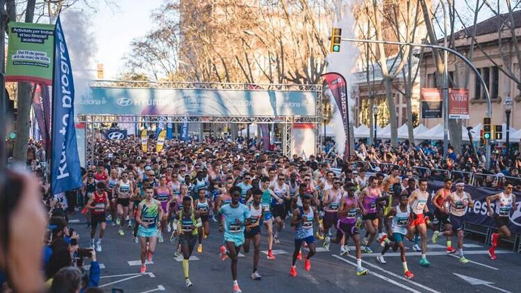 Mitja marató de Barcelona Mitja marató de Barcelona