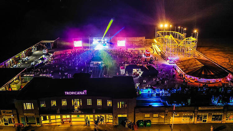 Render of music venue at Tropicana, Weston-super-Mare