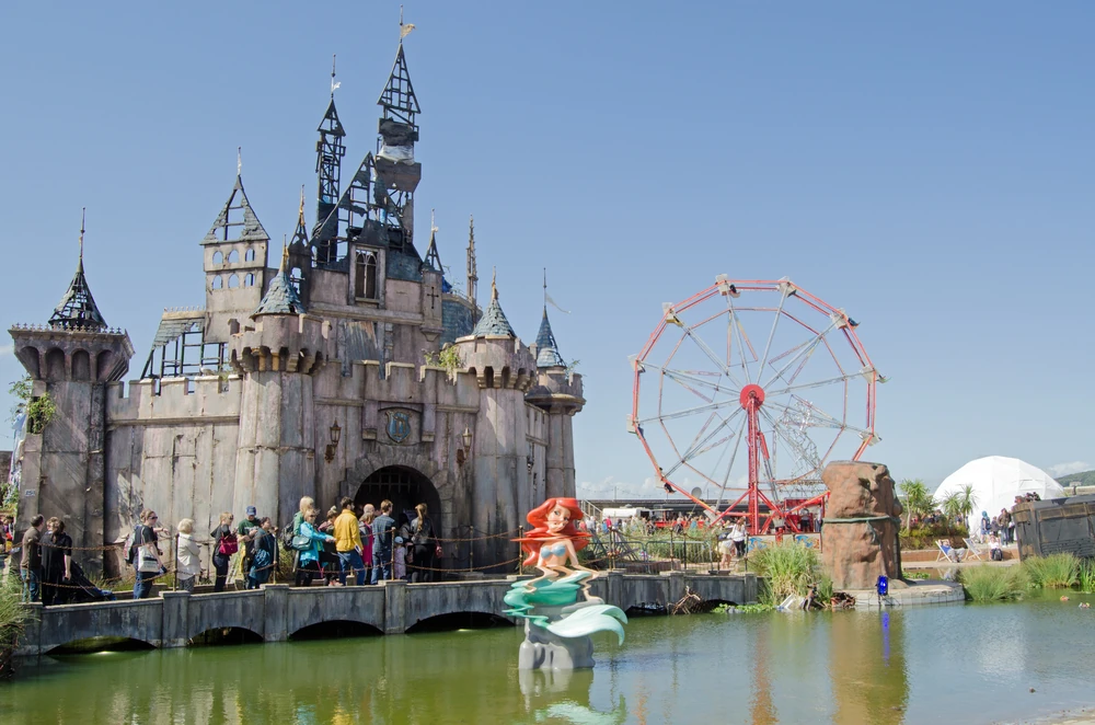 Dismaland, Weston-Super-Mare, England